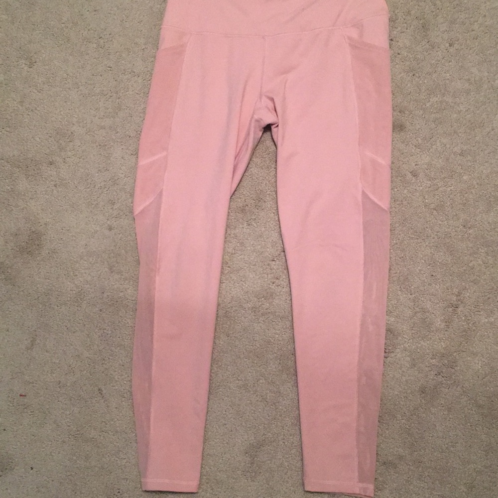 Victoria sport pink leggings size L